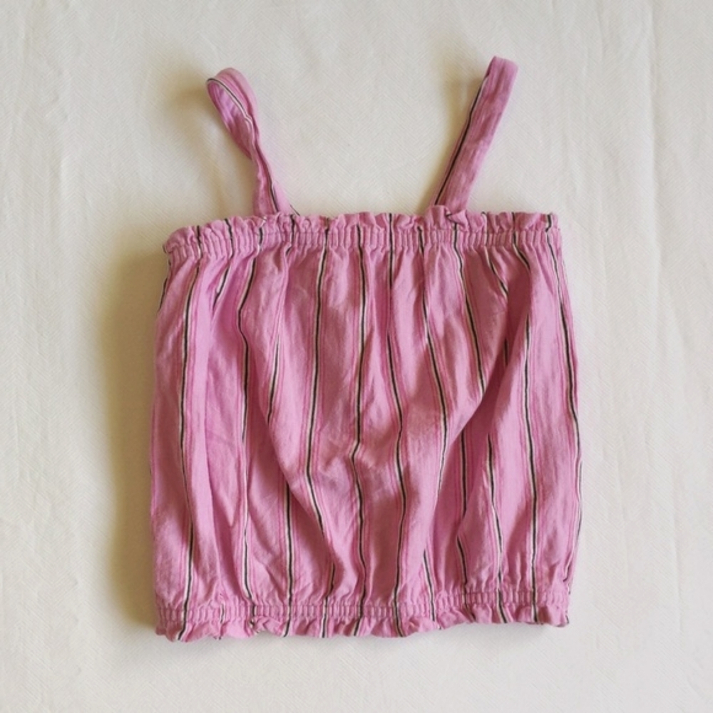 carter's purple striped bubble tank top 3T toddler girls